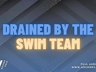 Swim Team's Fag Obscurity inconspicuous Gangbang [M4M Audio Story]